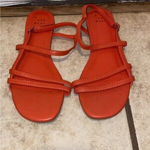 A New Day Women's Orange Sandals